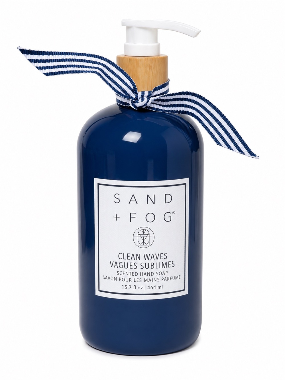 SAND + FOG Clean Waves Hand Soap — Navy